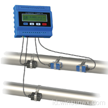 Flowmeter ultrasonik yang dipasang di dinding DN15-6000mm